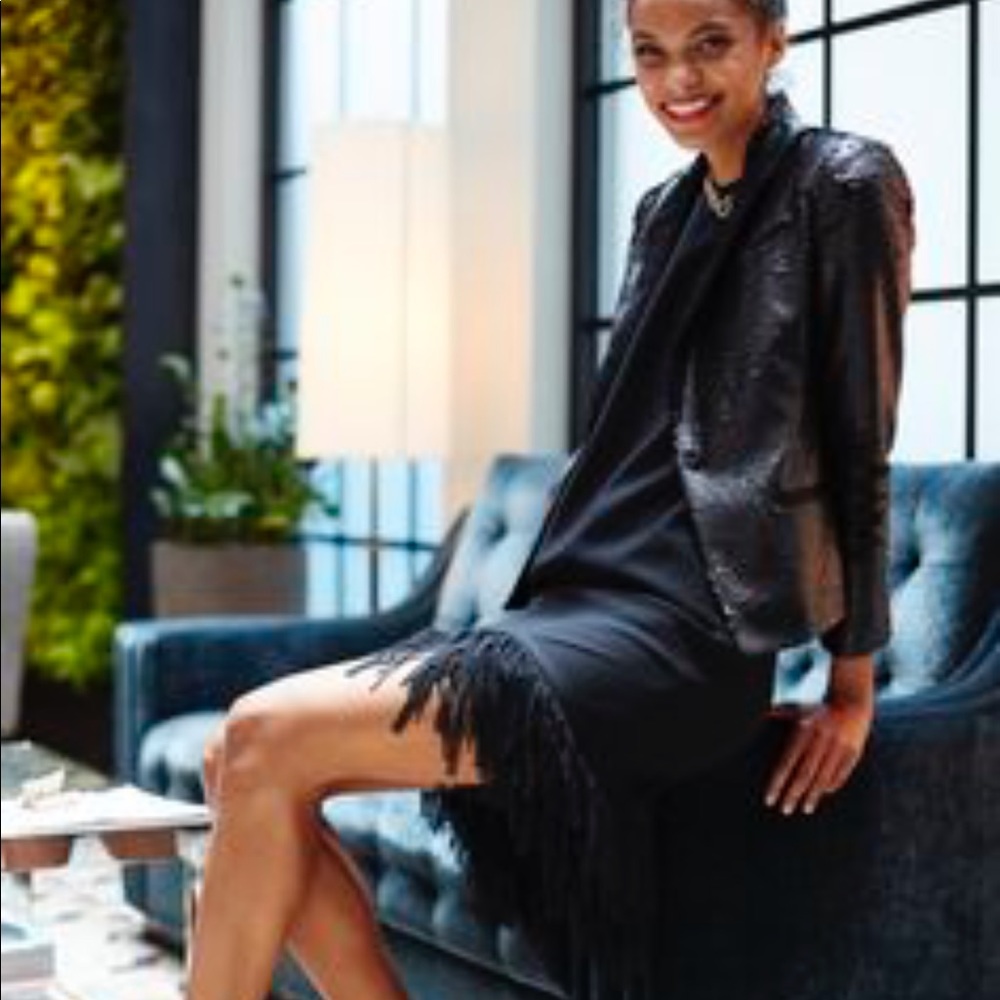 Banana Republic black dress - Picture 2 of 4